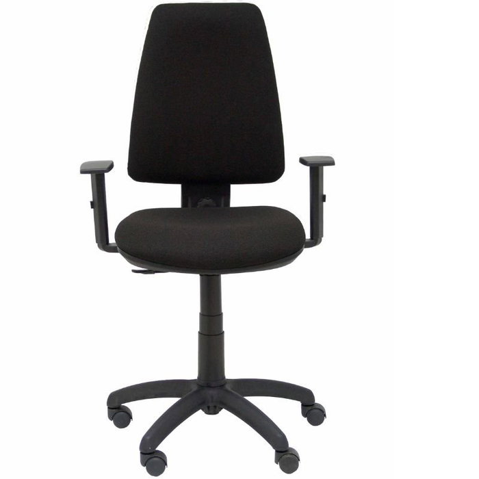 PIQUERAS Y CRESPO Silla Elche CP con Brazos Regulables, Negro